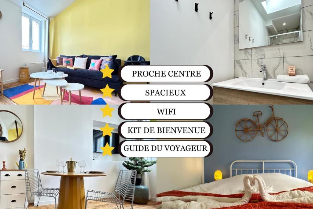 Ete Magnifique T2 Tout Equipe Proche Centre-Ville 兰斯 外观 照片